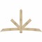 Ekena Millwork Alberta Rough Sawn Timber Gable Bracket, Douglas Fir, 96"W x 52"H x 2"D x 6"F, 13/12 Pitch GBW096X52X0206ALB00RDF - alternate 1